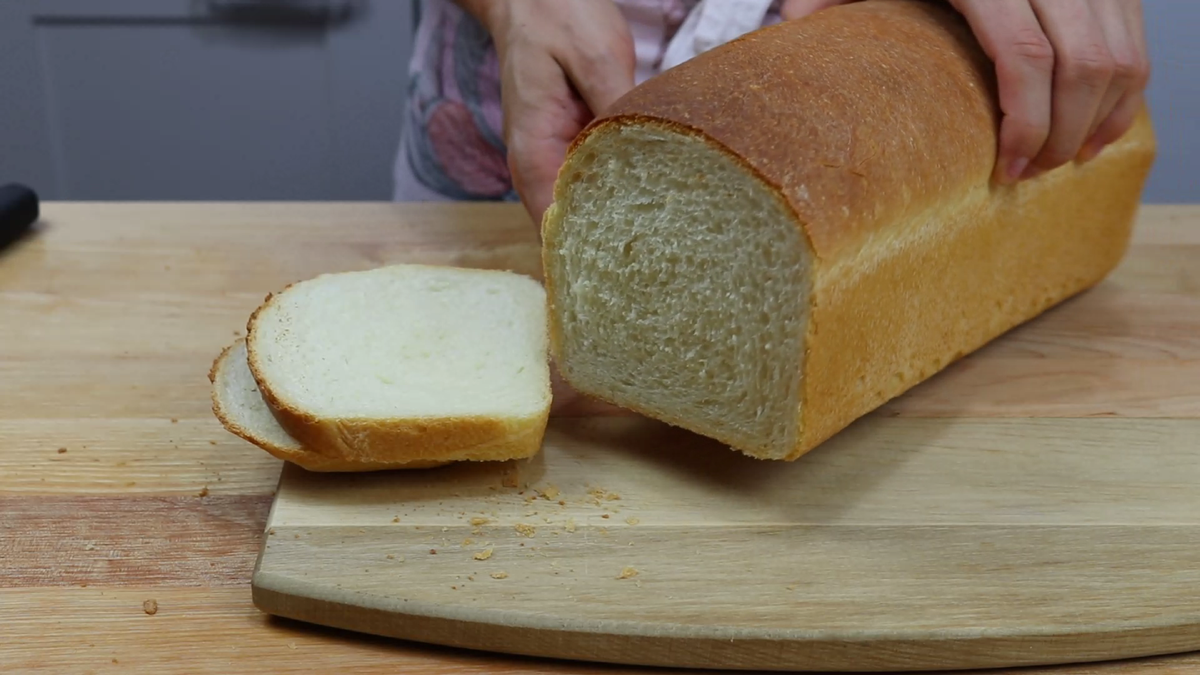 Показываю как испечь простой домашний хлеб кирпичик с тонкой хрустящей корочкой Хлеб в магазине больше не покупаю