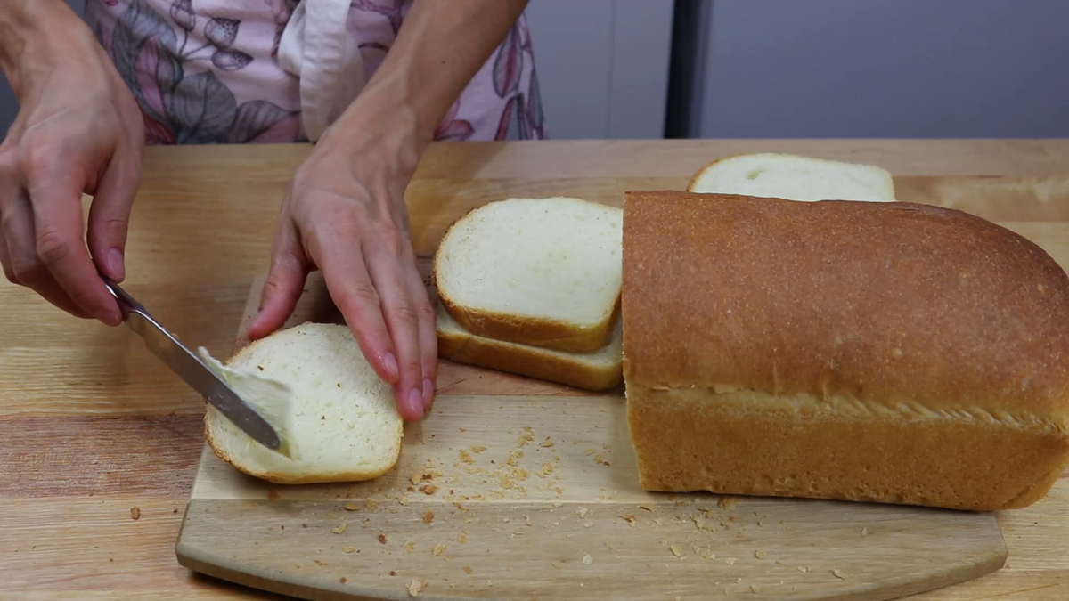 Показываю как испечь простой домашний хлеб кирпичик с тонкой хрустящей корочкой Хлеб в магазине больше не покупаю